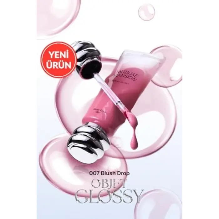 Nemlendirici, Parlak Bitişli Tint Objet Glossy (007 Blush Drop)