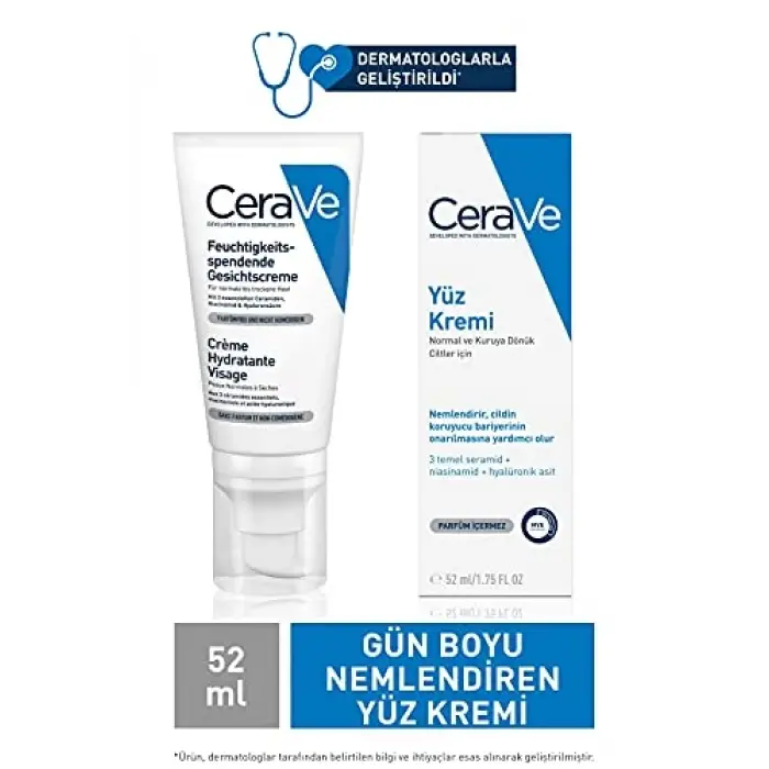 Nemlendirici Yüz Kremi 52 ml