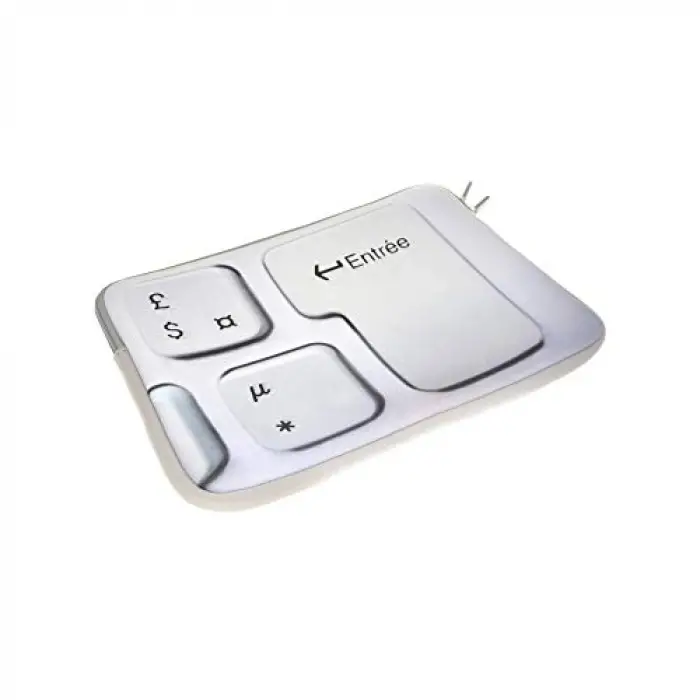 Neopren iPad Kılıfı Gri Klavye