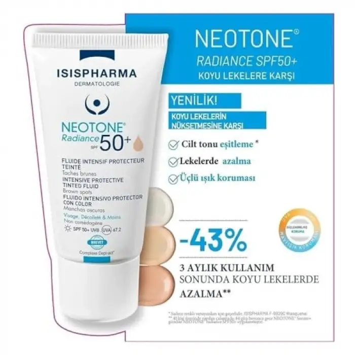 Neotone Radiance SPF50+ Light Tinted 30 ml