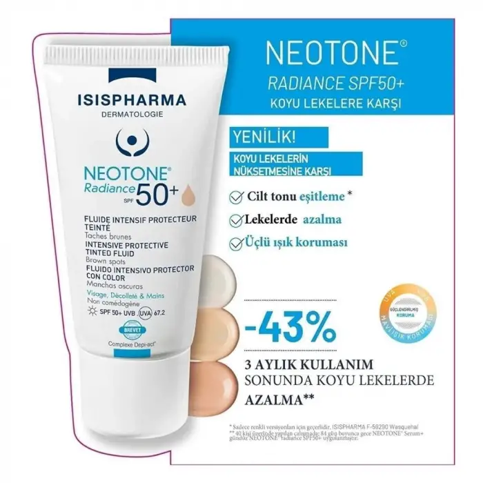 Neotone Radiance SPF50+ Light Tinted 30 ml