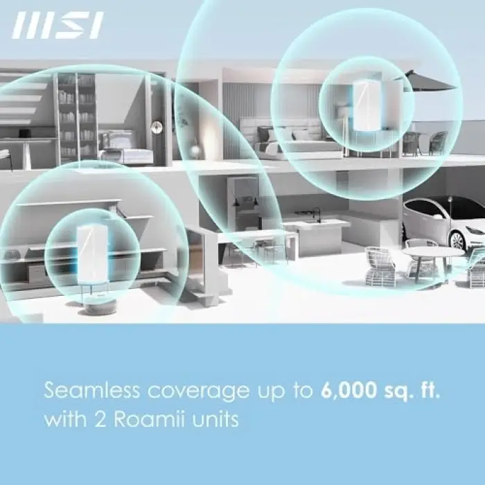 NETWORK ROAMII BE PRO WIFI 7 MESH SYSTEM- 2 PACK