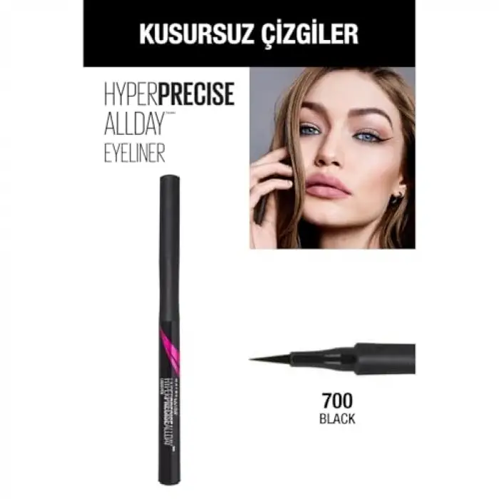 New York Hyper Precise All Day Eyeliner - 700 Black (Siyah)