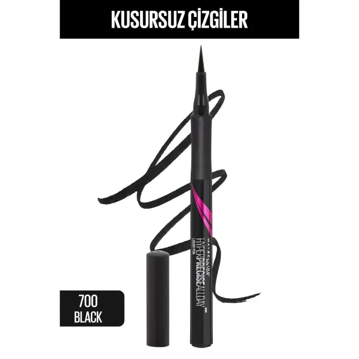New York Hyper Precise All Day Eyeliner - 700 Black (Siyah)