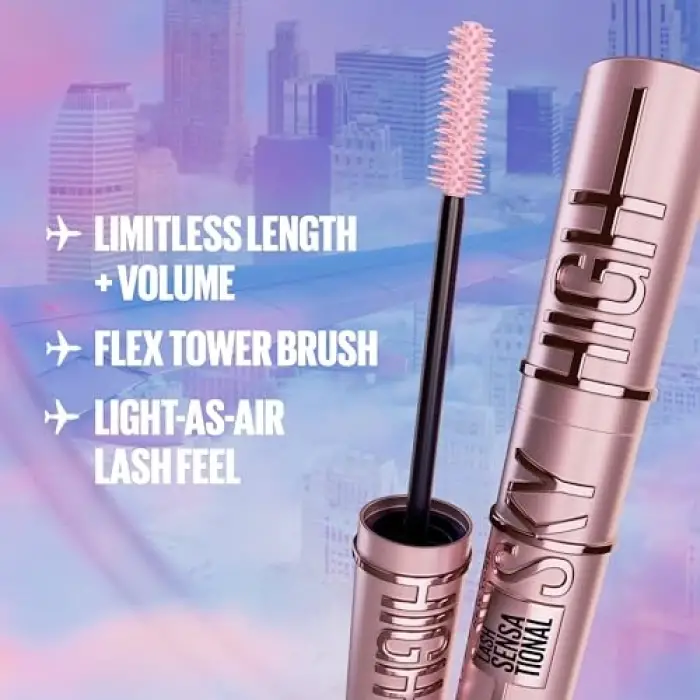 New York Lash Sensational Sky High Blue Mist Maskara