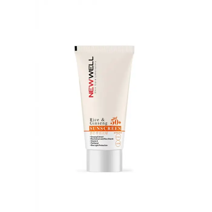 Newwel Rice &Ginseng Sunscreen 50SPF