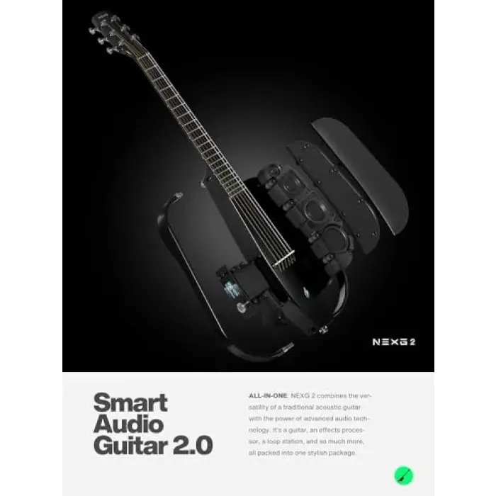 Nexg 2 Basic BK Siyah Elektro Akustik Gitar