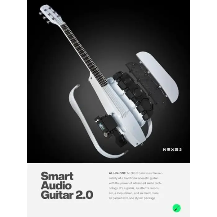 Nexg 2 Basic WH Beyaz Elektro Akustik Gitar