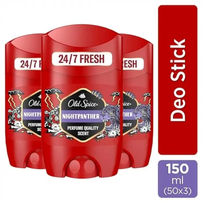 Night Panther Erkek Deodorant Stick 50 ml 3lü set