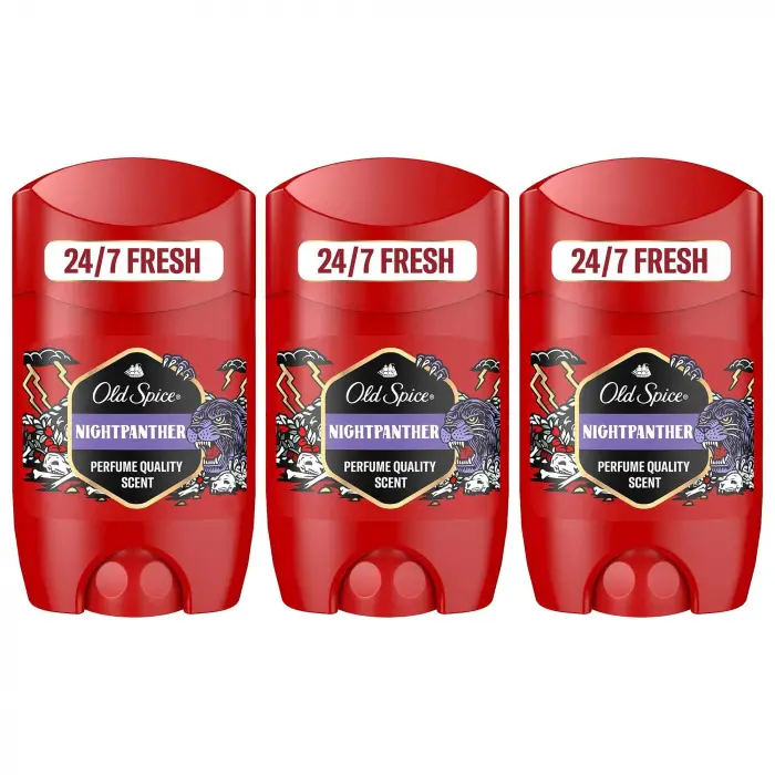 Night Panther Erkek Deodorant Stick 50 ml 3lü set