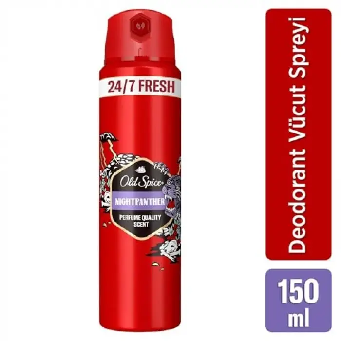 Night Panther erkek vücut deodorant spreyi 150 ml
