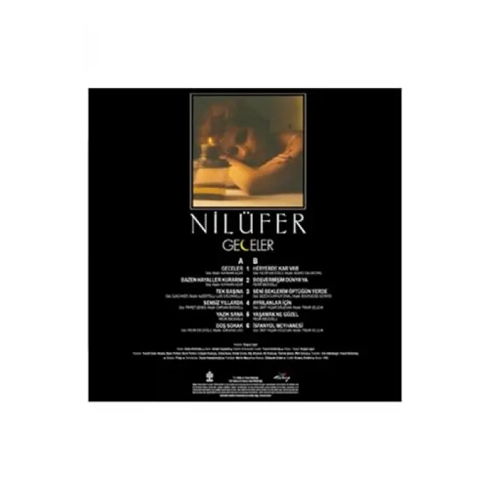 Nilüfer Geceler LP plak