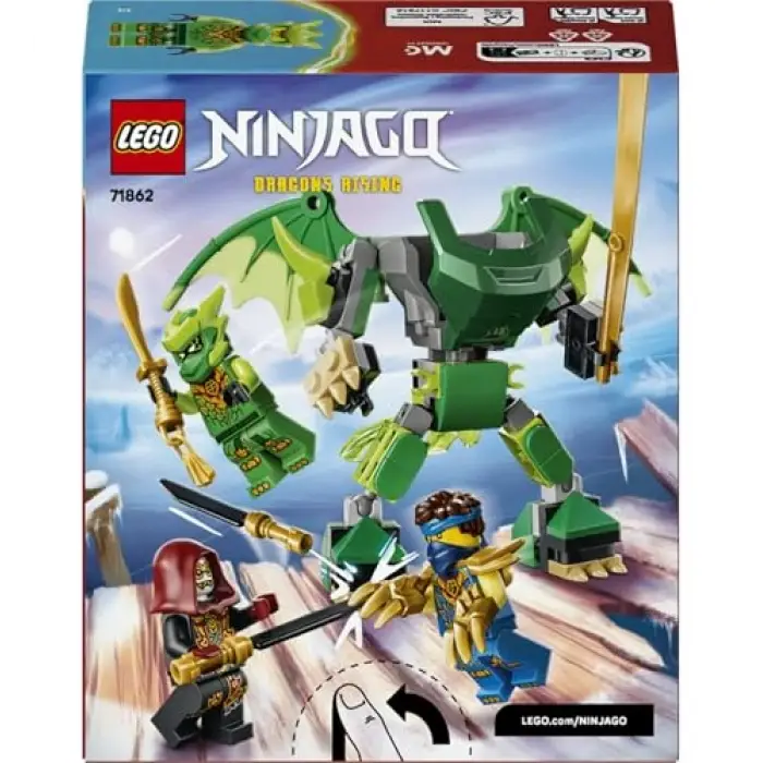 Nınjago Lloyd’un Ejderha Robotu Savaş Paketi 71862