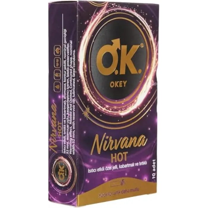 Nirvana Hot Prezervatif 10 Adet