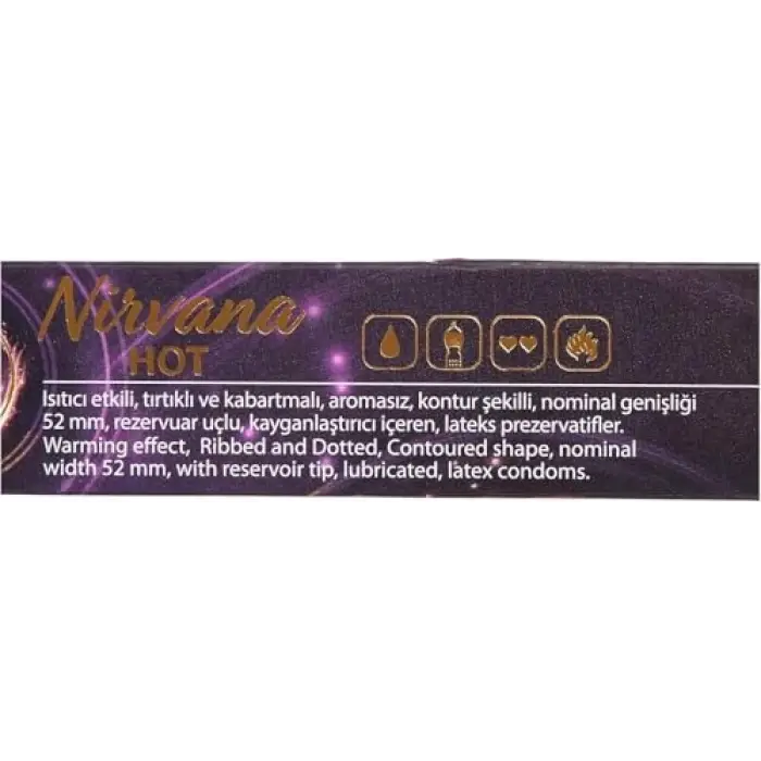 Nirvana Hot Prezervatif 10 Adet