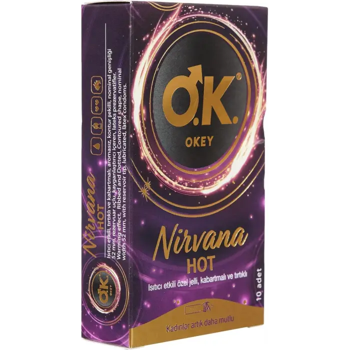 Nirvana Hot Prezervatif 10 Adet