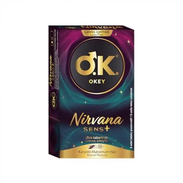 Nirvana Sens Prezervatif, 8 Adet