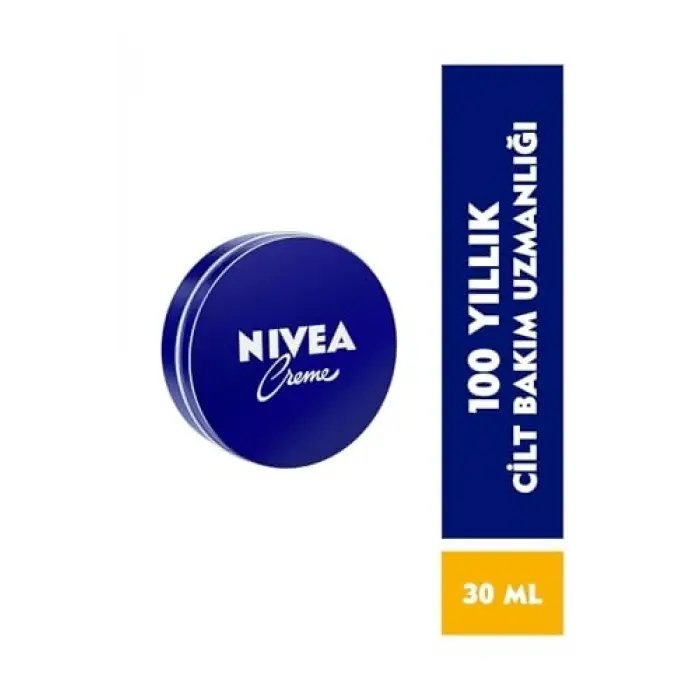 NIVEA Creme Bakım Kremi, Metal Kutu, 30 ml