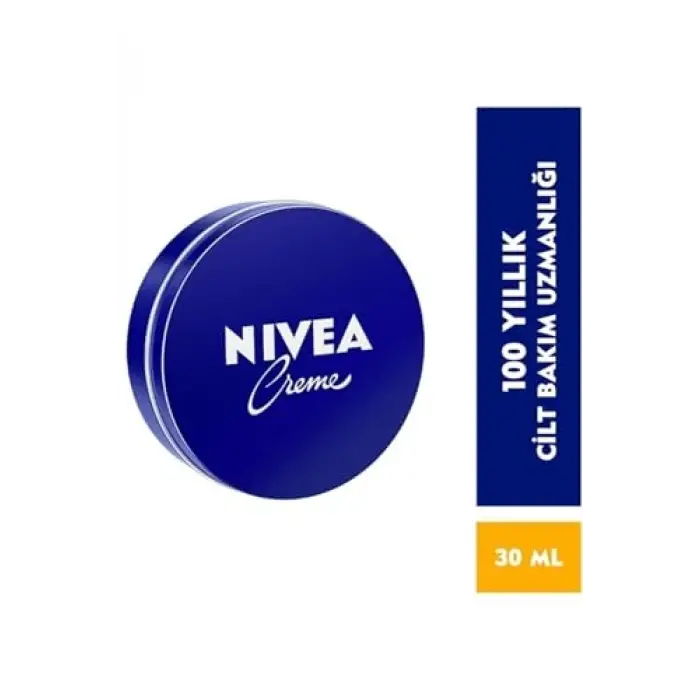 NIVEA Creme Bakım Kremi, Metal Kutu, 30 ml