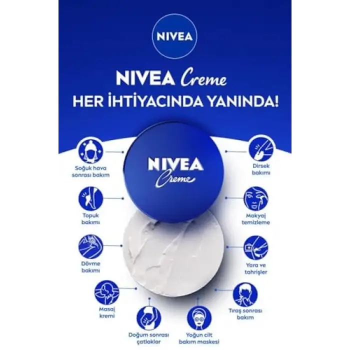 NIVEA Creme Vücut Kremi, 150 ml