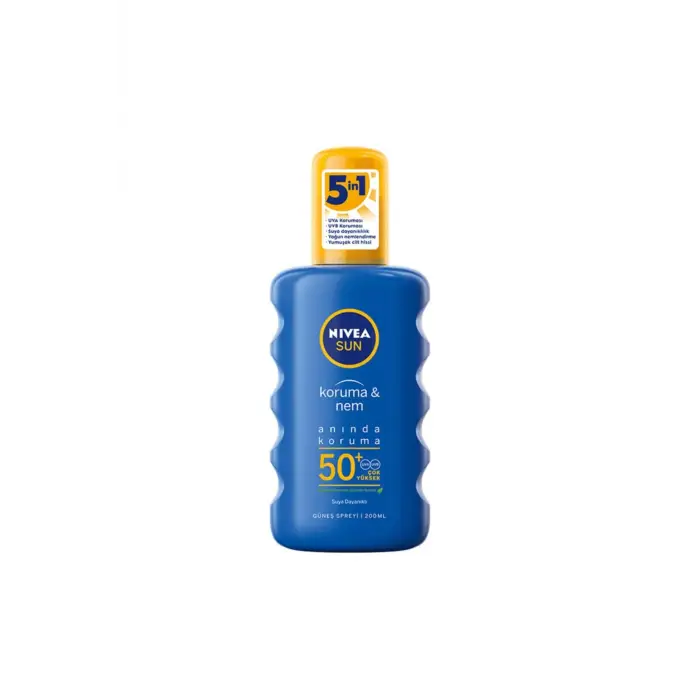 Nıvea Koruma Nem Güneş Spreyi Spf 50+ 200Ml