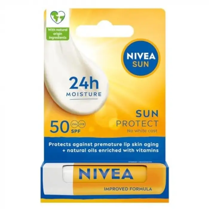 NIVEA Sun SPF50+ Dudak Bakım Kremi