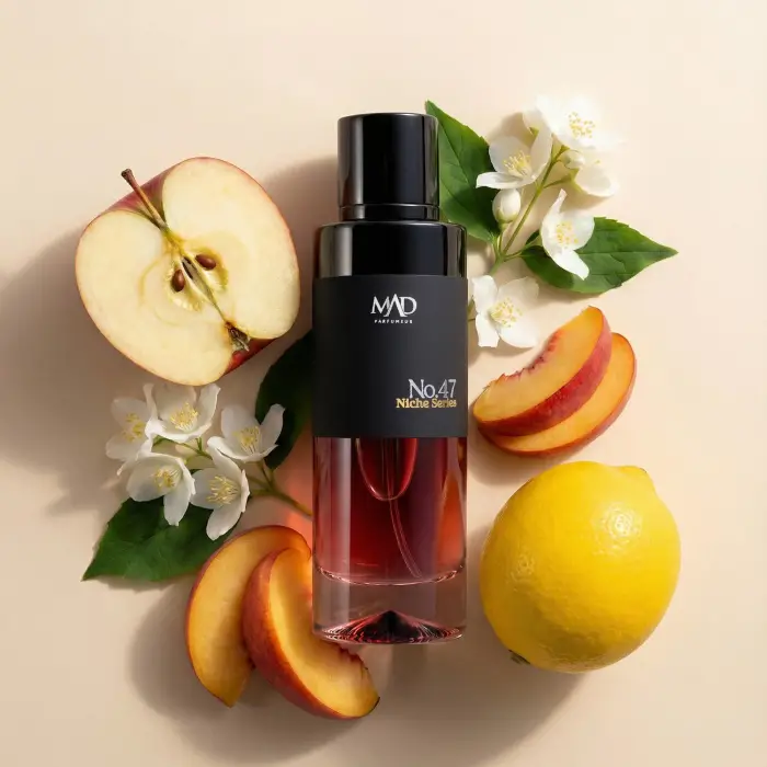 No:47 Unisex Extrait de Parfum, 100 ml; Limon, Gül ve Amber, Meyvemsi