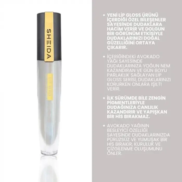 No:51 Metalik Blue Lipgloss