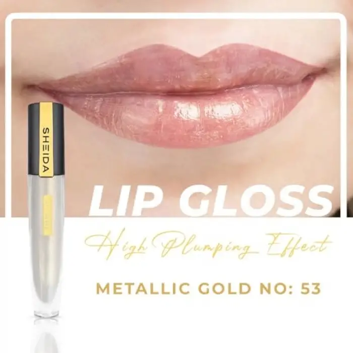 No:53 Metalik Gold Lipgloss