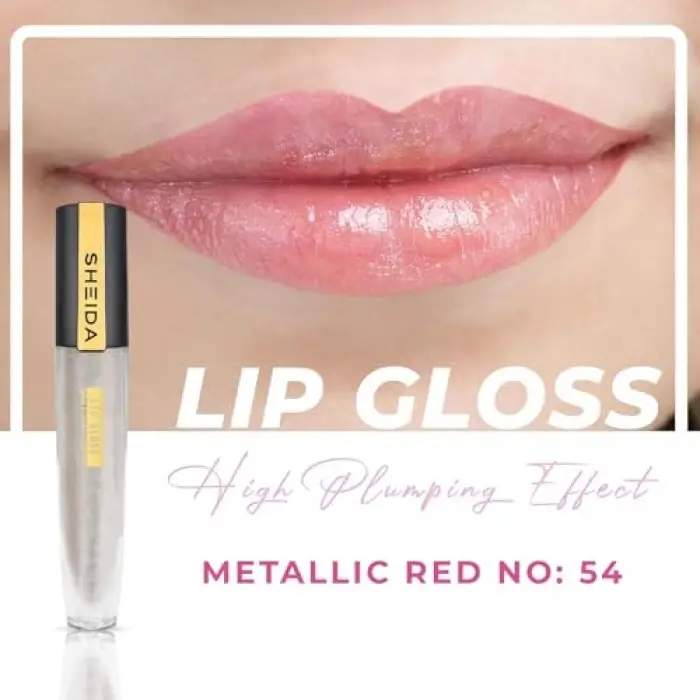 No:54 Metal Red Lipgloss