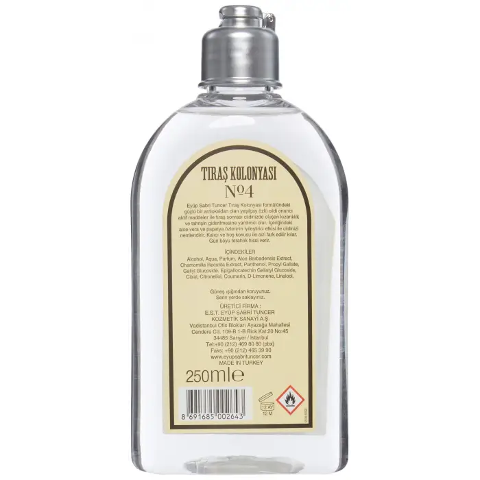 No4 Tıraş Kolonyası 250 ml