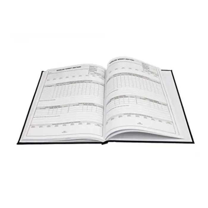 NÖBET DEFTERİ SUNİ DERİ 100 YAPRAK 22X32