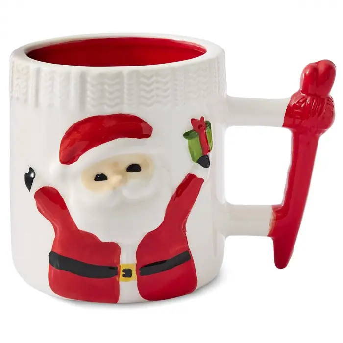 Noel Baba Figürlü Joyful Kupa, 388 ml