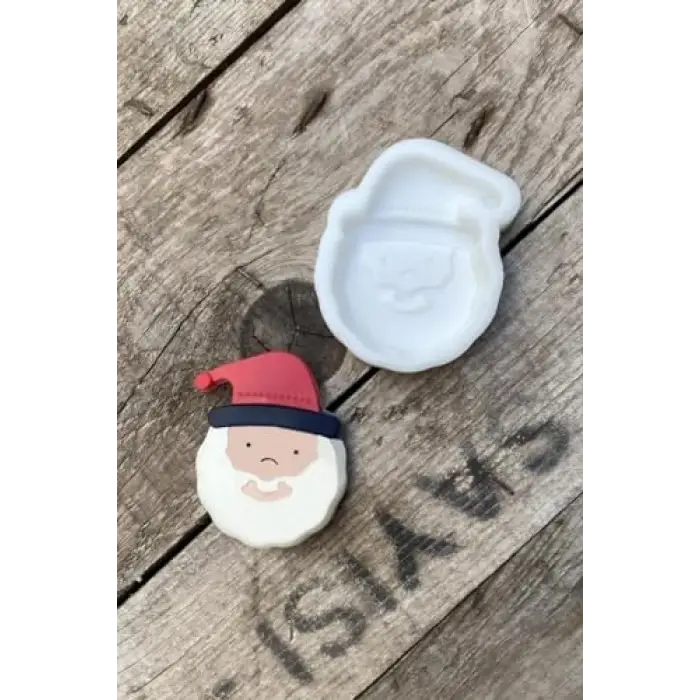Noel Baba Mum Kalıbı (Silikon)