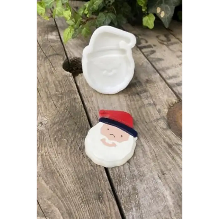 Noel Baba Mum Kalıbı (Silikon)