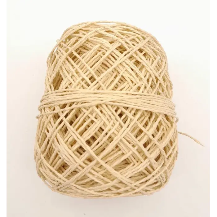 Nohut renk 50 g sarılmış kâğıt ip