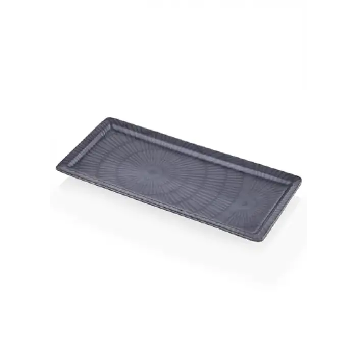 Noon Dikdörtgen Servis Gri 35x16 cm