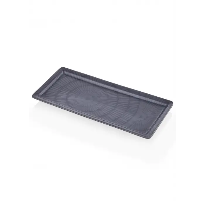 Noon Dikdörtgen Servis Gri 35x16 cm