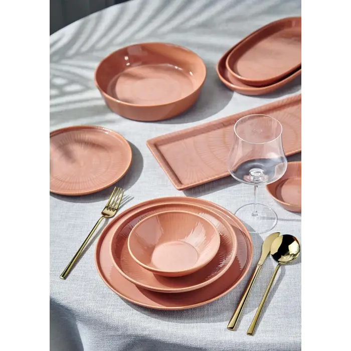 Noon Oval Servis 2li Somon 26 cm
