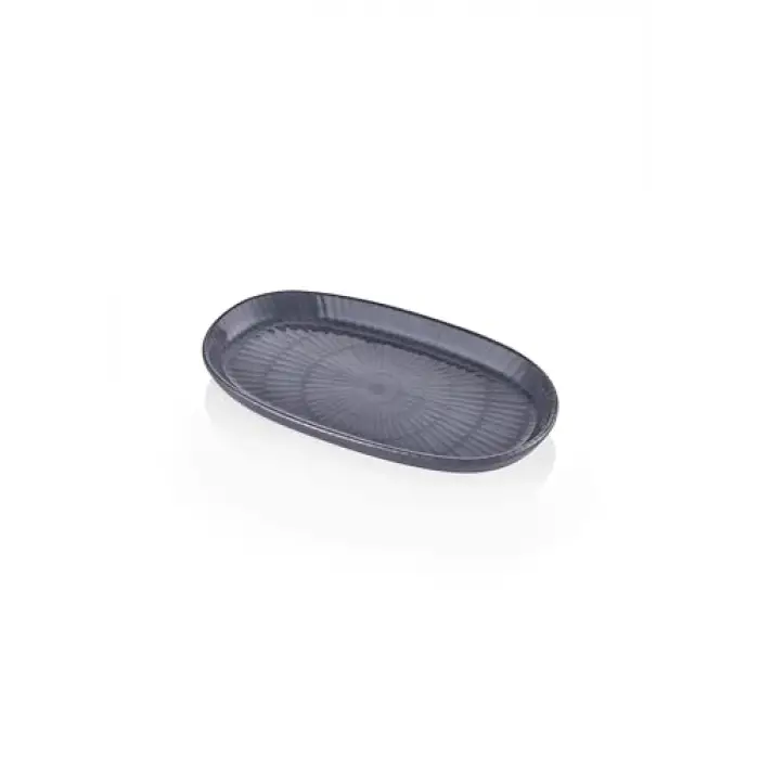 Noon Oval Servis 2li Gri 26 cm