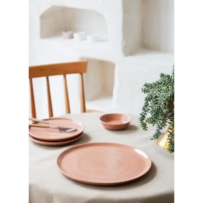 Noon Servis Tabağı Somon 30 Cm