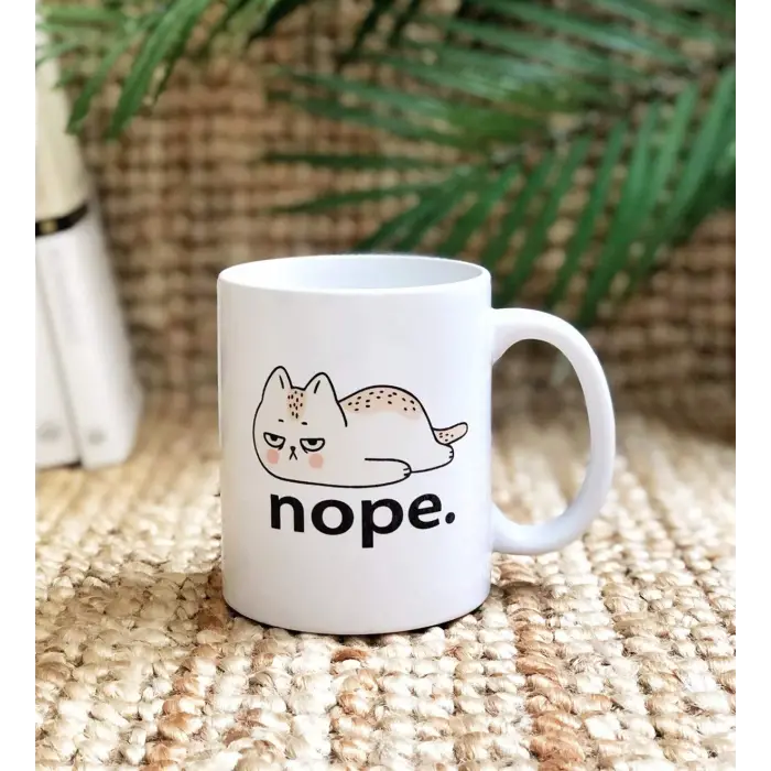 Nope Tasarımlı Kupa