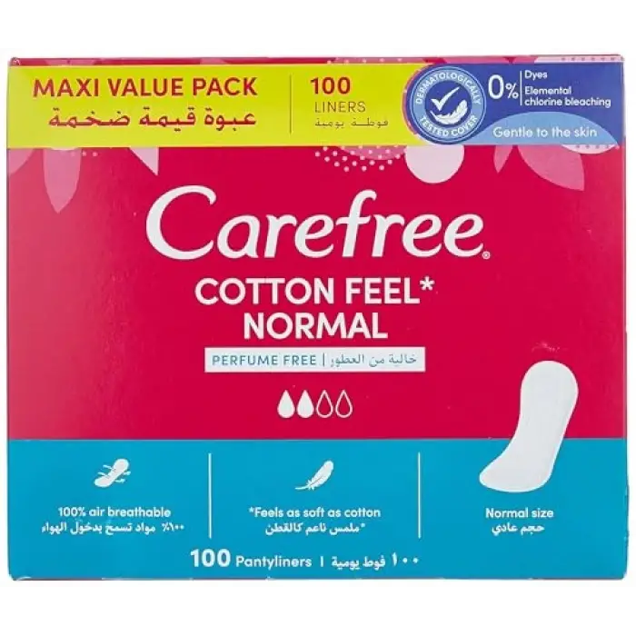 Normal Cotton Parfümsüz 100lü Günlük Ped
