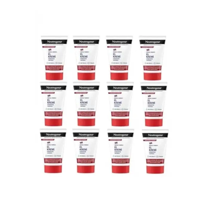 Norveç Formülü Parfümsüz El Kremi 50 ml 12 Adet