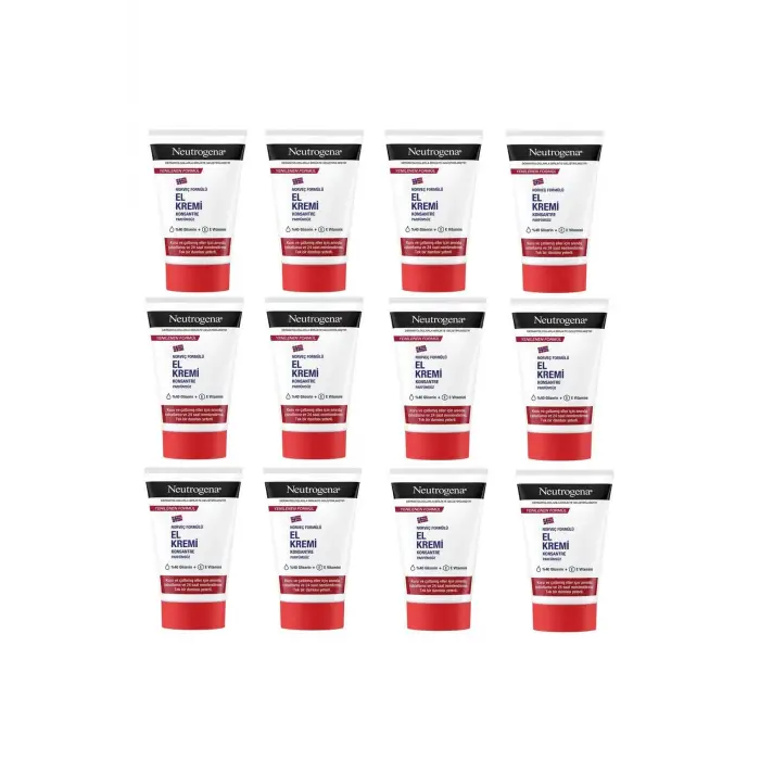 Norveç Formülü Parfümsüz El Kremi 50 ml 12 Adet