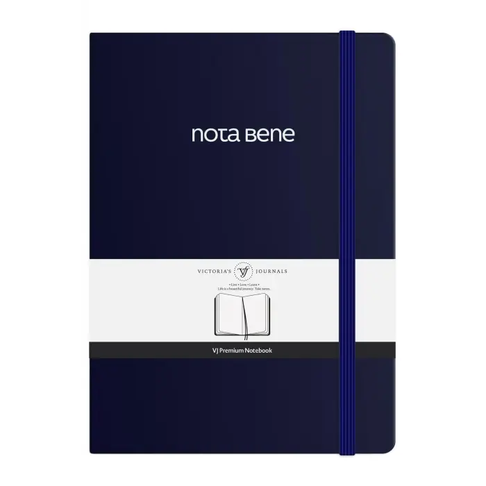 Nota Bene Premium Sert Kapak Defter, 14.8x21, Çizgili