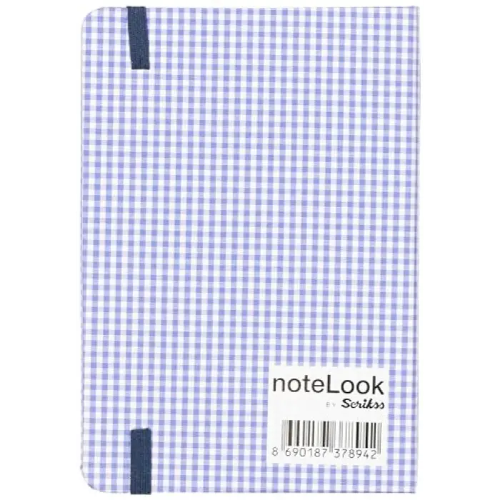 Notelook Cotton A6 Mor Çizgili Defter