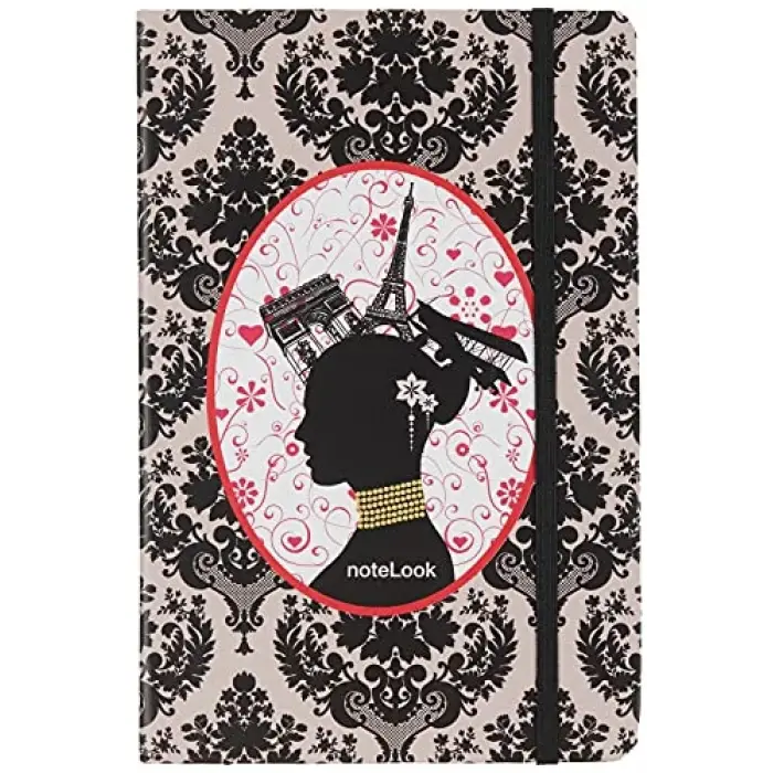 Notelook Paris Çizgili Defter A5