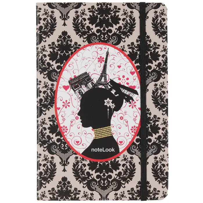 Notelook Paris Çizgili Defter A5