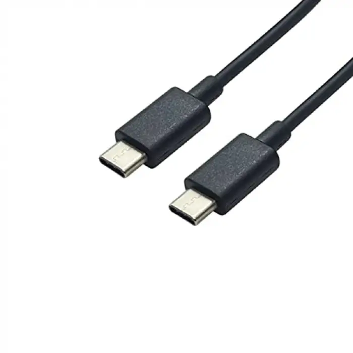 Novoo Type-C to Type-C 3A Şarj ve Data Kablosu Siyah 1 Metre